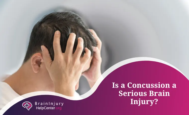 Is a concussion a serious brain injury