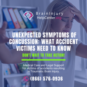 symptoms of concussion