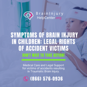 symptoms of brain injury in children