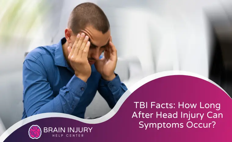 how long after head injury can symptoms occur