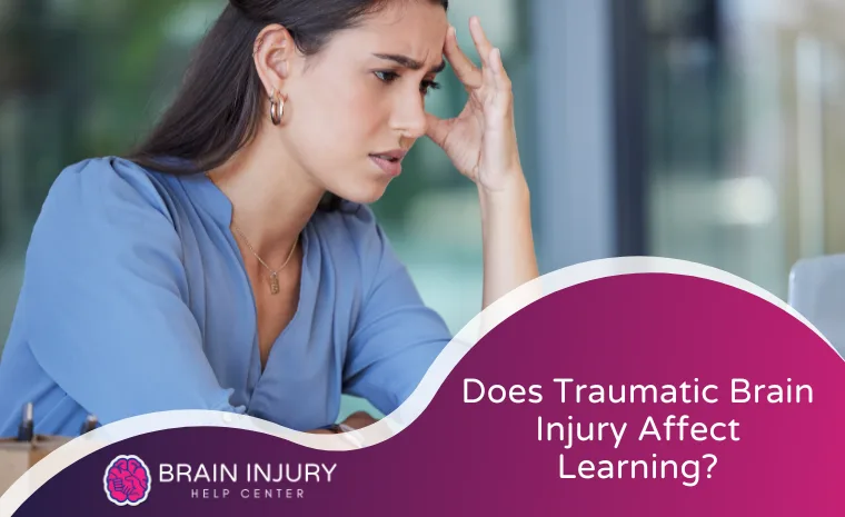 does traumatic brain injury affect learning