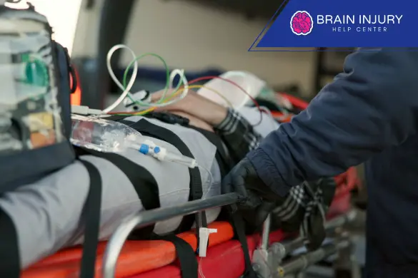 Imagen con el texto 'BRAIN INJURY HELP CENTER', posiblemente representando a un Técnico en Emergencias Médicas
