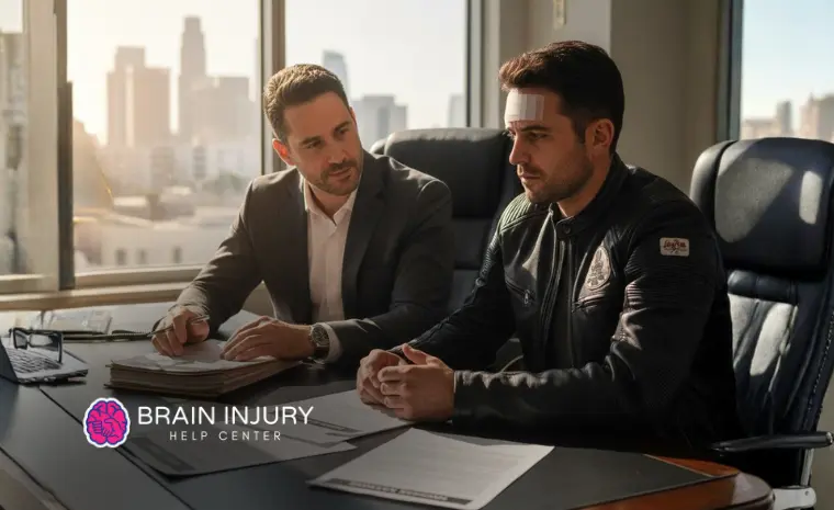 Can I File for Pain and Suffering for TBI After Motorcycle Crash